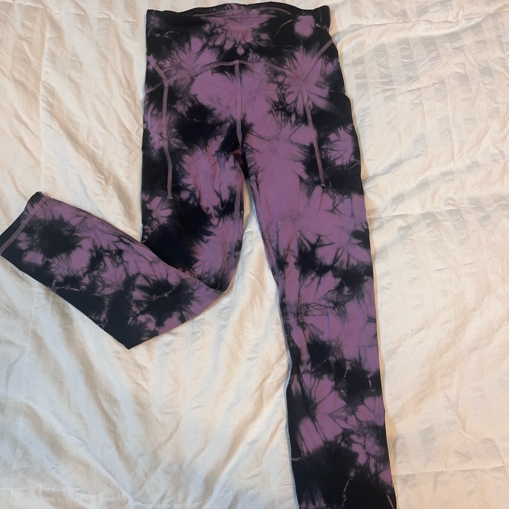 Lululemon tie dye legging